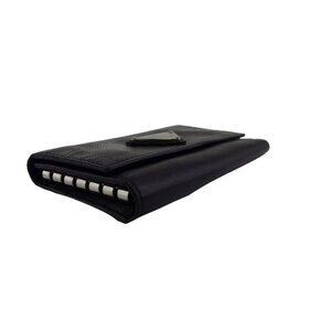 PRADA Key holder black Women Authentic secondhand